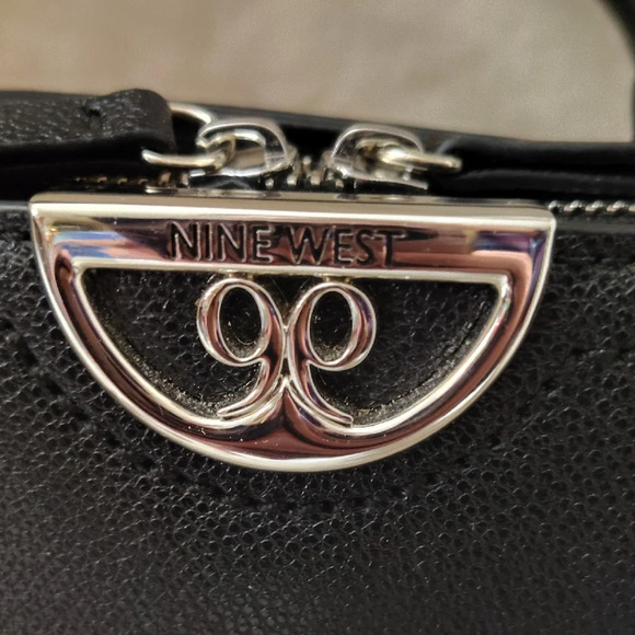 Nine West Classic Black Satchel - Picture 5 of 5